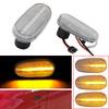 For Alfa Romeo Mito 955 147 GT 937 Fiat Bravo 2 Dynamic LED Side Marker Lights Arrow Turn Signal Flashing Blinker Lamp 2PcsTurn Signal 2