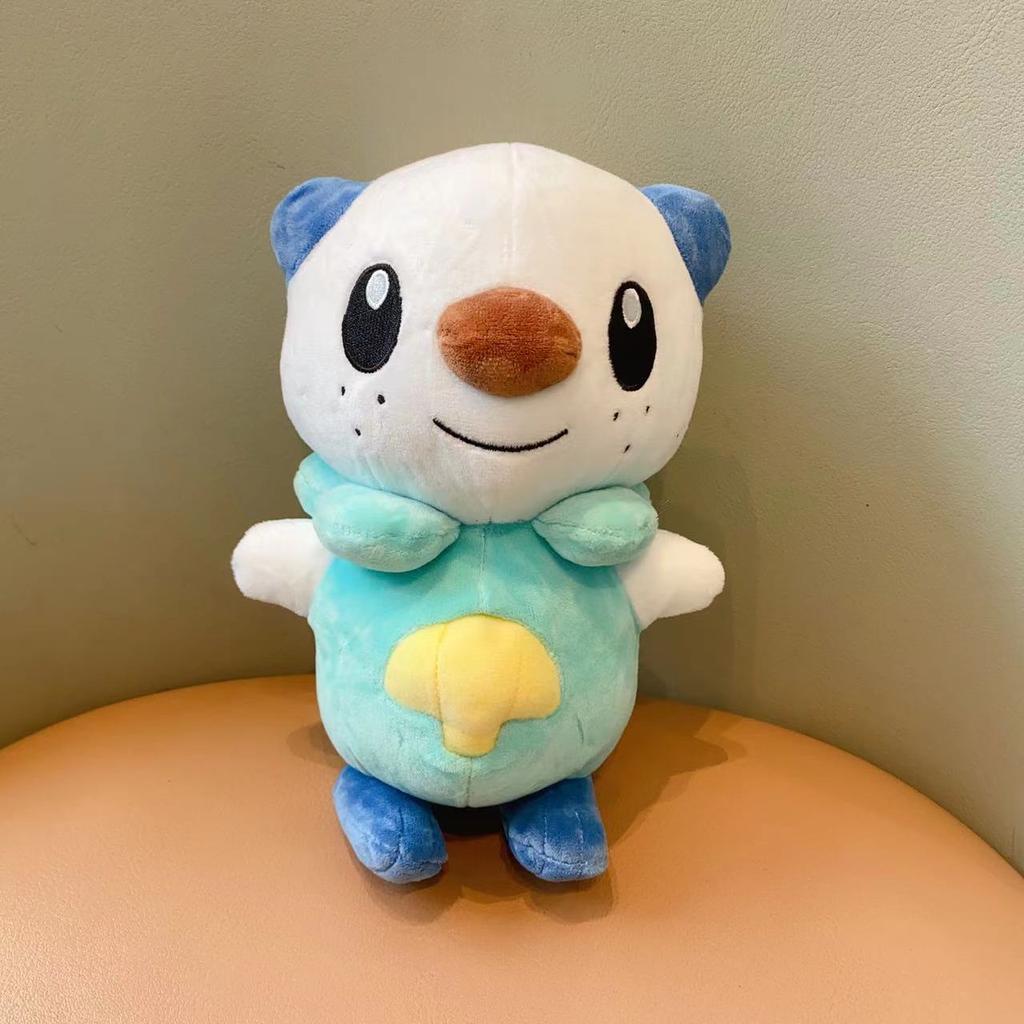 18-28cm Plush Toy Grookey Sprigatito Oshawott Leafeon Espeon Morpeko Gonbe Mimikyu Anime Figure Peluche Toys