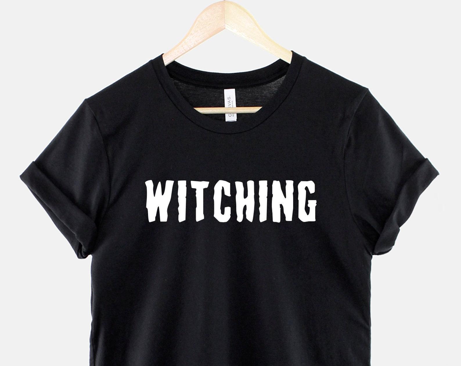 Resting Witch Face Shirt, Funny Halloween Witch T Shirt, Pastel Goth Spooky Tee, Cute Witchy Gift S