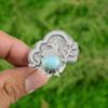 Oval Larimar Gemstone New Promise Birthday Daughter Ring Jewelry Sterling Silver