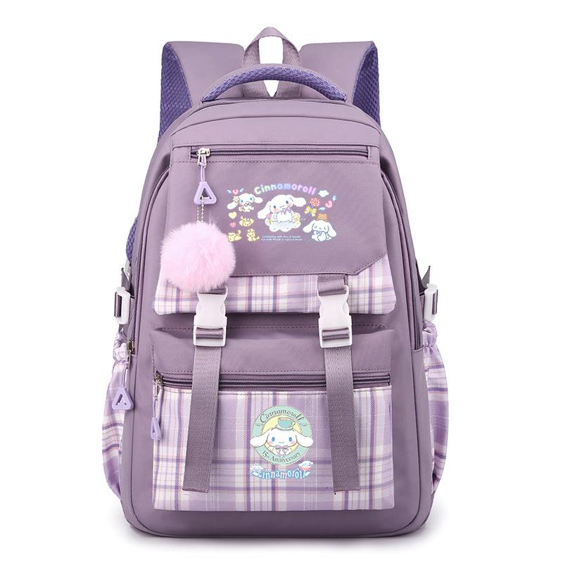 New Cute Printed Big-eared Dog Backpack Student Large-capacity Schoolbag