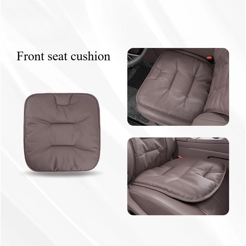 Nappi Leather Universal Premium Car Seat Cushion Breathable All-Season Comfort New Car Seat Covers Seat Accessories