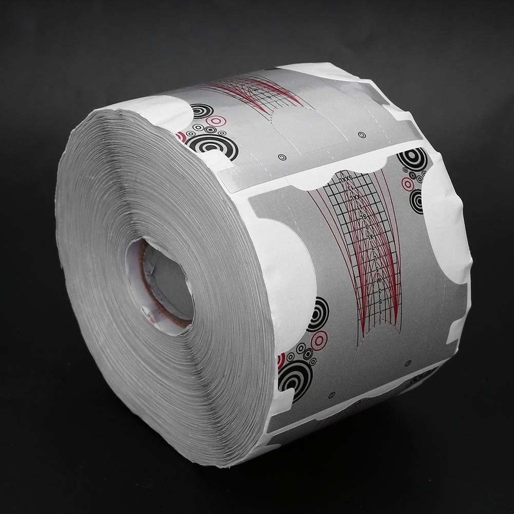 500pcs Nail Extension Sticker Self Adhesive Nail Art Form Decoration Acrylic Nail Art Tool