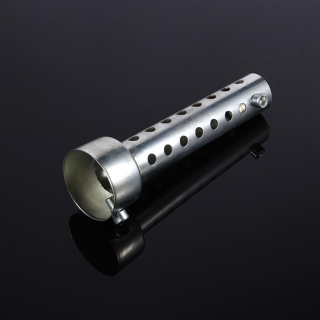   Motorcycle Exhaust Can DB Killer Silencer Muffler Baffle Insert Silver 35mm