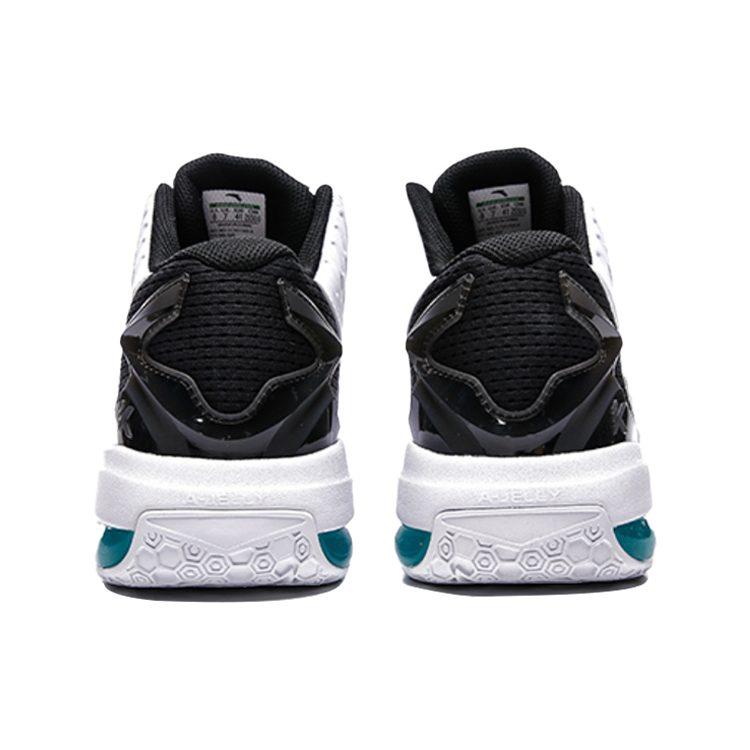Anta KT3 KT Cushioning Slip Resistant Abrasion Resistant High top Basketball Shoes Men's White Black 11741105-9