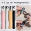 Spherical Magnet Cat Eye Nail Art Magnet Stick Round Bead Head Durable False Nails Magnetic Rod Multifunctional Lightweight