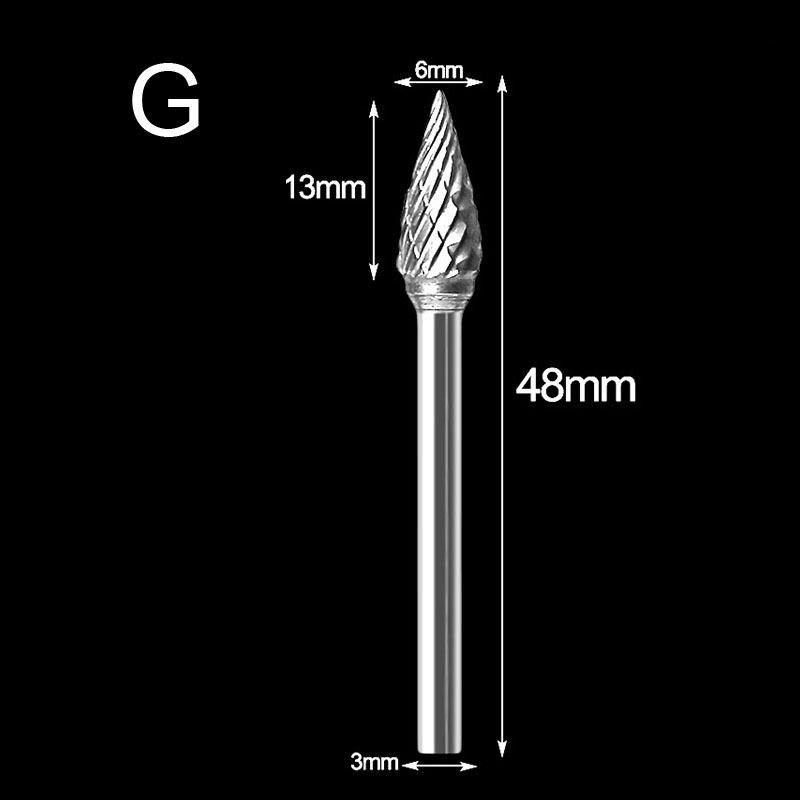 

Фреза роторная двухзернистая из карбида вольфрама 3*6 мм