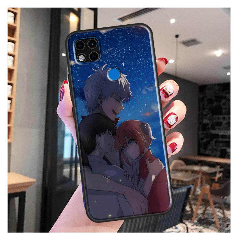 Gintama Gintoki Soft Case For Xiaomi Redmi Note 11 Pro Note 10 Pro Note 9 Pro 10S 9S 8T 9A 9C 9T Cover