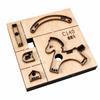 Rocking Horse Cutting Die | Sturdy, Shape Die, for Handmade Keychains