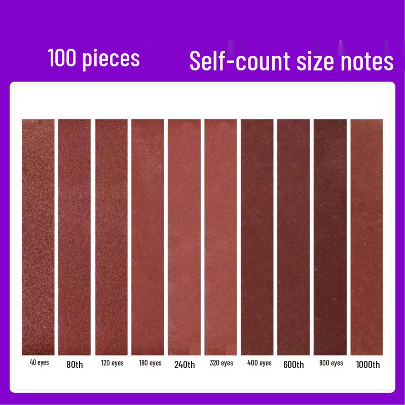 Multi-Size Sanding & Sharpening Belts for Knife Grinding and Polishing