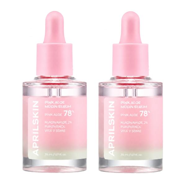 Aprilskin Suero de mucina de aloe rosa 30 ml  (3 opciones)