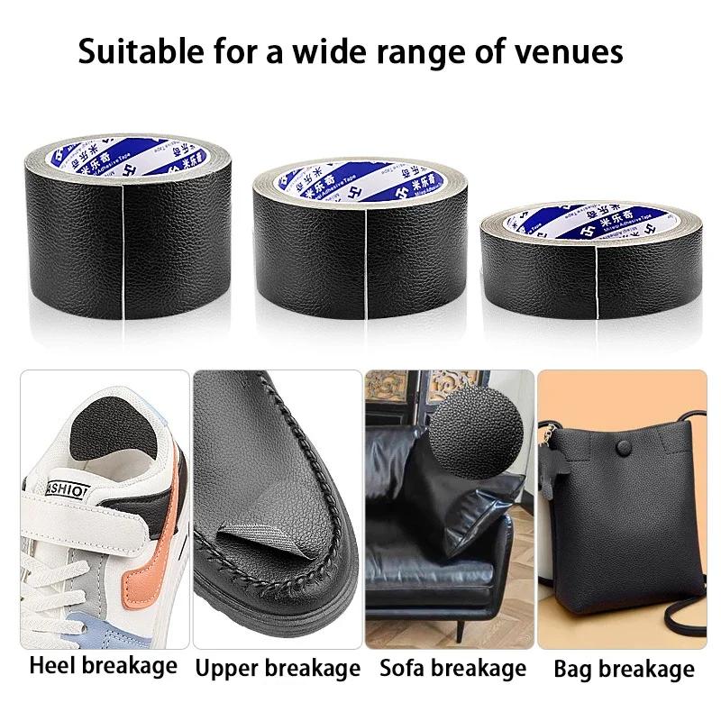 1 Rolle Lederflicken Sneaker Fersenschutz LederSchuh Einlagen Flicken Selbstklebender Flicken Reparatur Schuh Ferse Fußpflege Produkte
