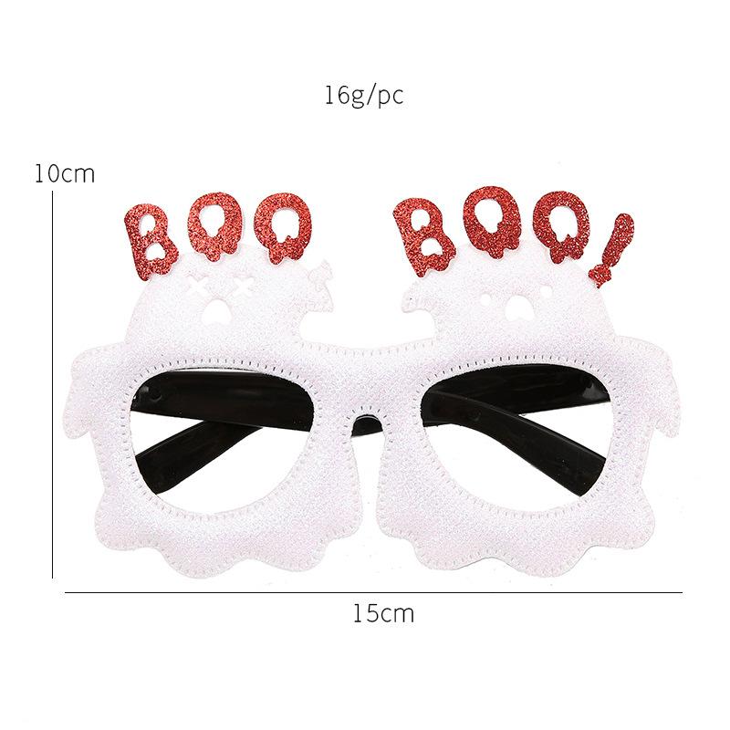 New Halloween Glasses Children's Funny Party Costumes Photo Prop Decorative Goods Skull-and-pumpkin Ghost Day Party