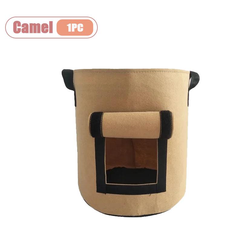 5/10Gallon Potato Seedling Felt Grow Buckets Plant Bags Gardening Flowers Bags Horticulture Planting Containers Garden Tools