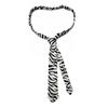 Men Women Plaid Striped Print Tie  Tie Silk Scarf And Belt Multipurpose Decoration