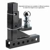   2in Towbar   Mount Hitch Trailer Tongue Tow Bar Set 6500LBS Towing Capacity