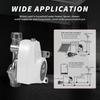 Smart Water Pressure Booster Pump with 1.5" NPT Adapter, 1" Inlet/Outlet | Auto On/Off Speed Adjustable 26 PSI 555 GPH 85W 24V DC Energy-Saving Quiet