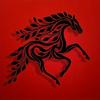 1pc Tree Horse Metal Wall Art, Minimalist Silhouette Decor for Home Living Room Office Bedroom Terrace Kitchen Courtyard Shop Cafe Dance Hall Bar