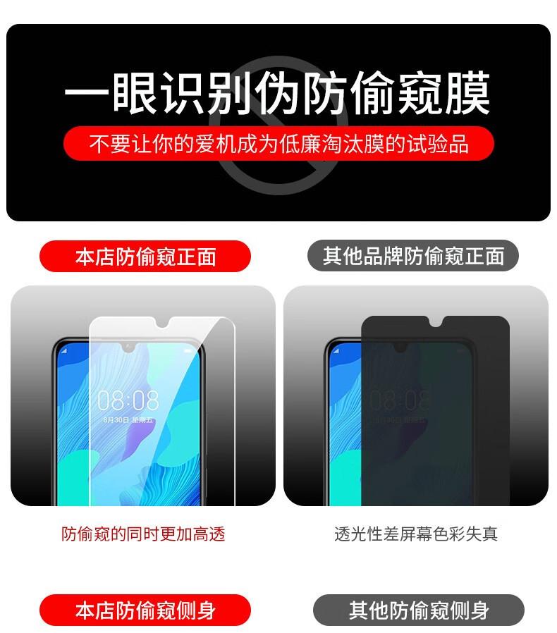 OPPO R15 Pro Anti-Peeping Tempered Glass Screen Protector