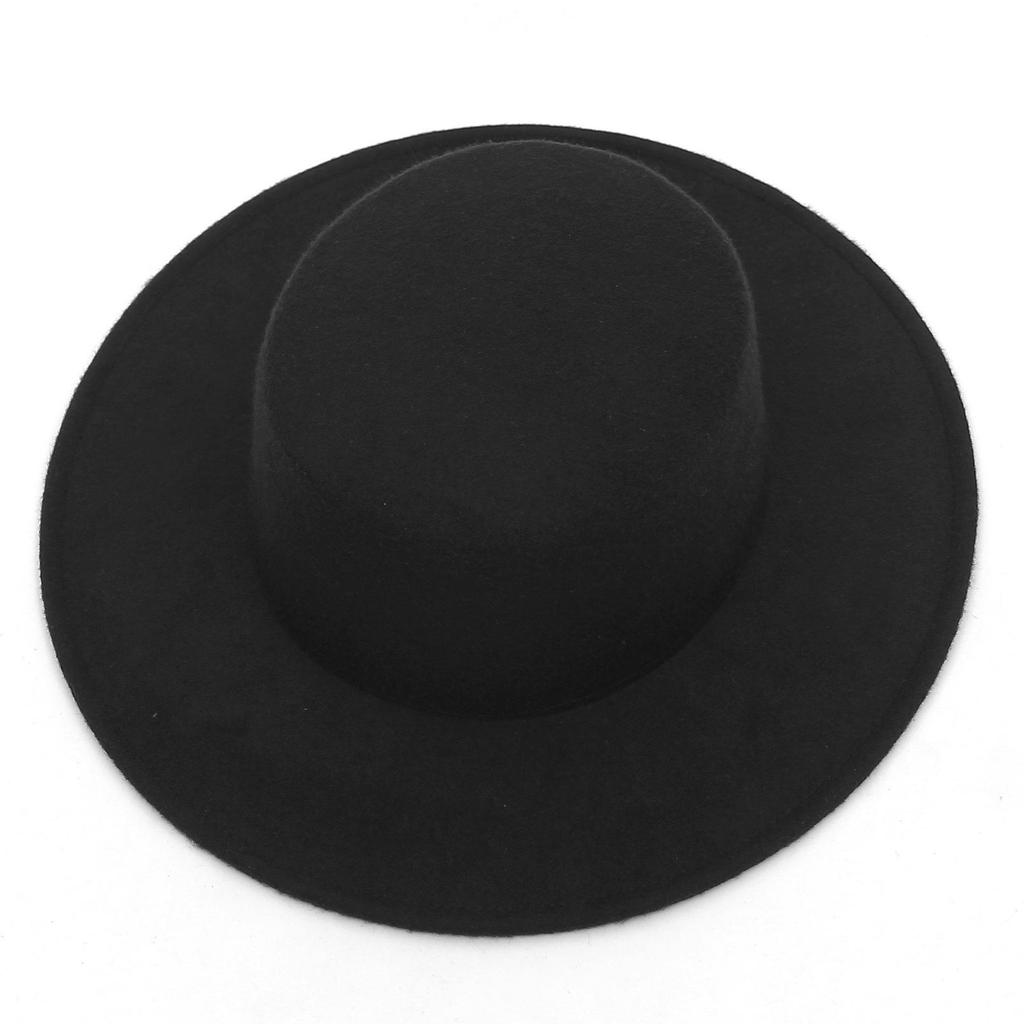 Chapeaux Fedora en Laine Européens et Américains pour Femmes: Style Automne/Hiver avec Chapeaux Jazz Rétro Français à Large Bord
