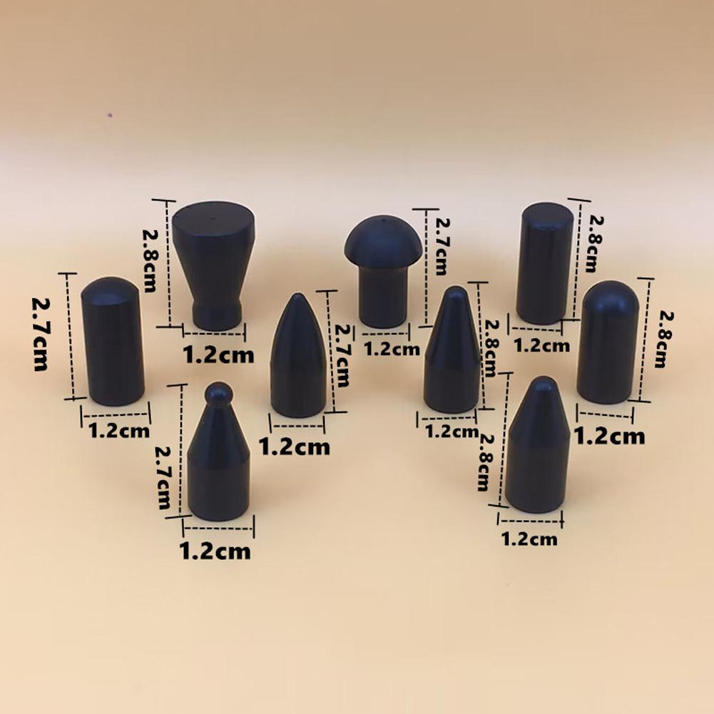 17Pcs Awl Heads Paintless Dent Removal Rods Tips Replacement Auto Body Repair Tool For Sheet Metal Hail Dents And Door Ding