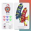 Kids' Suction Cup Bow & Arrow Dartboard Set with Sticky Balls for Outdoor Play