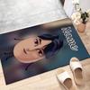 Custom KPop Demon Hunters Mat Personalized Name, Polyester Washable Indoor Entryway Rug, Gift for Christmas, Easter, Thanksgiving Day