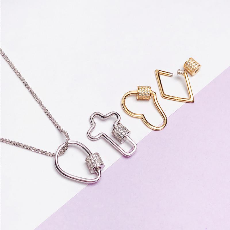 S925 Sterling Silver Jewelry: Clasp, Pendant Buckle, Screw Clasp, Bracelet & Necklace Toggle