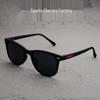 Cool Black Men's Polarized Sunglasses for Driving & Outdoor Sports
