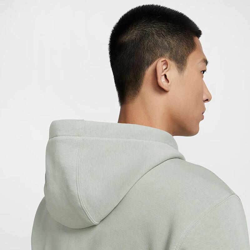 NIKE Men's Winter Hooded Jacket Fleece-Lined for Warmth