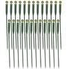 25Pcs Flower Water Tubes Plastic Floral Stem Holders Caps for Fresh Flowers Orchid Rose Arrangements Flower Water Tubes