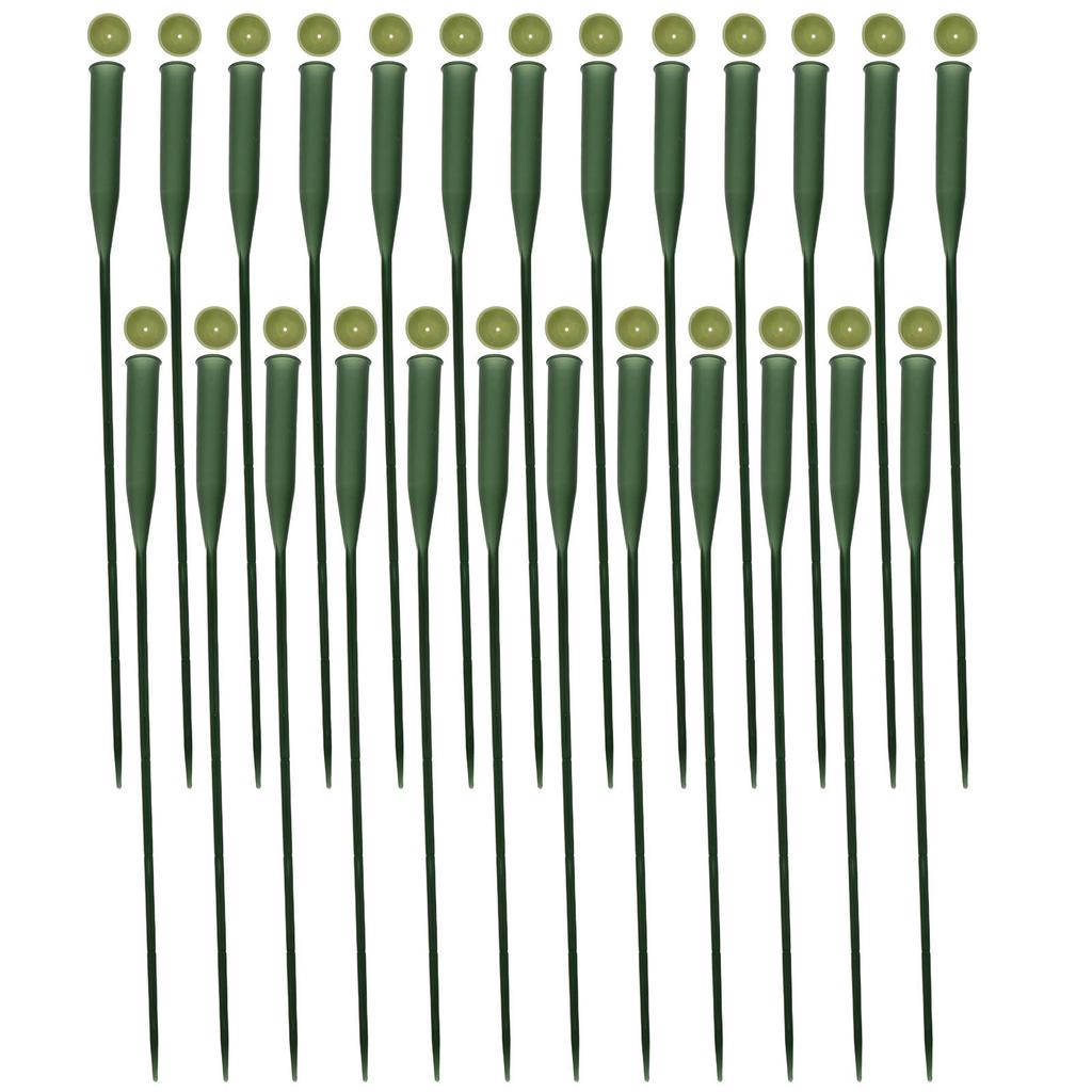 25Pcs Flower Water Tubes Plastic Floral Stem Holders Caps for Fresh Flowers Orchid Rose Arrangements Flower Water Tubes
