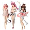 22cm Anime Figure Lala Satalin Devilke Yuuki Mikan Momo Belia Devilke Standing Position Swimsuit Girl Adult Action Figure Models