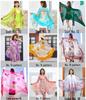 Women's Chiffon Scarf - Lightweight, Printed Sun Protection for Spring, Summer, Fall - Versatile Beach Shawl
