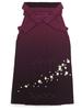 Muromachi Graduation Ceremony Hakama Single Item Ladies Embroidered Blurred Hakama 2L Size Cherry [Kyoto St. ] "Enji Blossom" GSE-2L