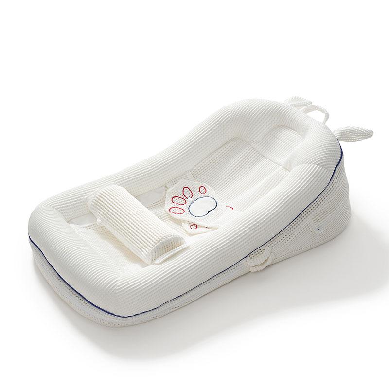 Schrägkissen Baby Anti-Spuckmilch Schrägkissen Anti-Überlauf Milch Erstickung Baby Liegend Schlafen Fütterungsartefakt Neugeborenes Bett-im-Bett