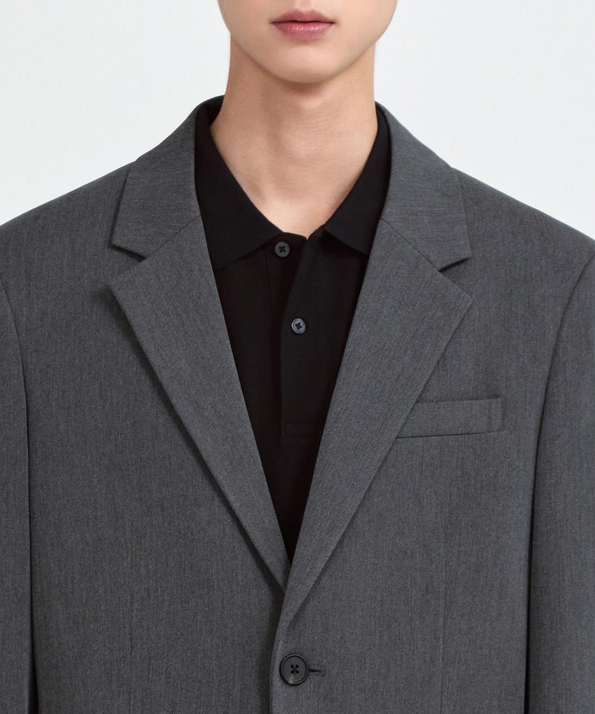Musinsa Standard Oversized Blazer [Medium Grey]