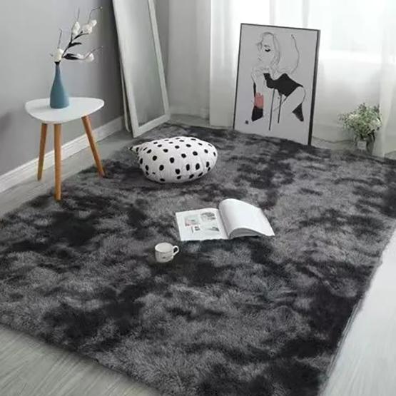 WTEMPO Vintage Weiche Plüsch Wohnzimmerteppiche Vier Jahreszeiten Universell Schmutzabweisende Decken High-End Haptik Zuhause Schlafzimmer Dicke Große Bodenmatten