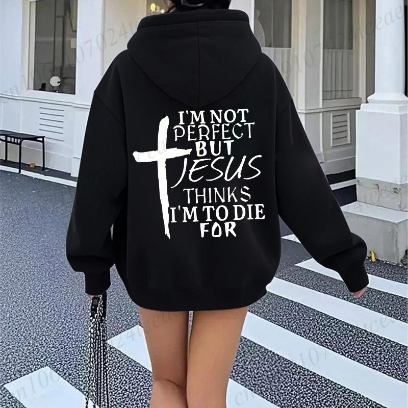 Módní mikiny s kapucí a potiskem Ježíše Teplákové soupravy Pánské Dámské Ležérní mikiny s kapucí Venkovní Sportovní oblečení Mikiny Streetwear