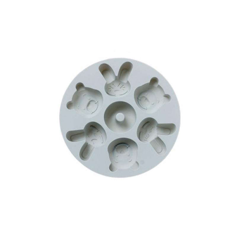 Cartoon Silicone Mold Cake Baking Mold Handmade Soap Chocolate Ice Mold Cake Rice Cake Mold