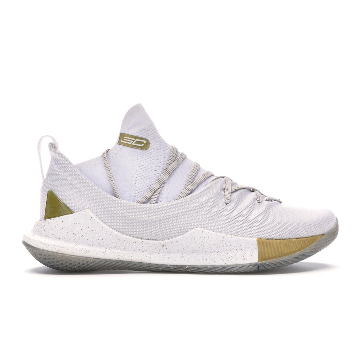 

Мужские кроссовки Under Armour Curry 5 Championship Pack Белое золото 3020657-100