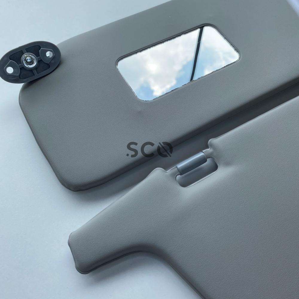 Osłona przeciwsłoneczna do Honda Civic 7 Lewa Prawa Sedan 2001-2002-2003-2004-2005 Szara 2 szt.