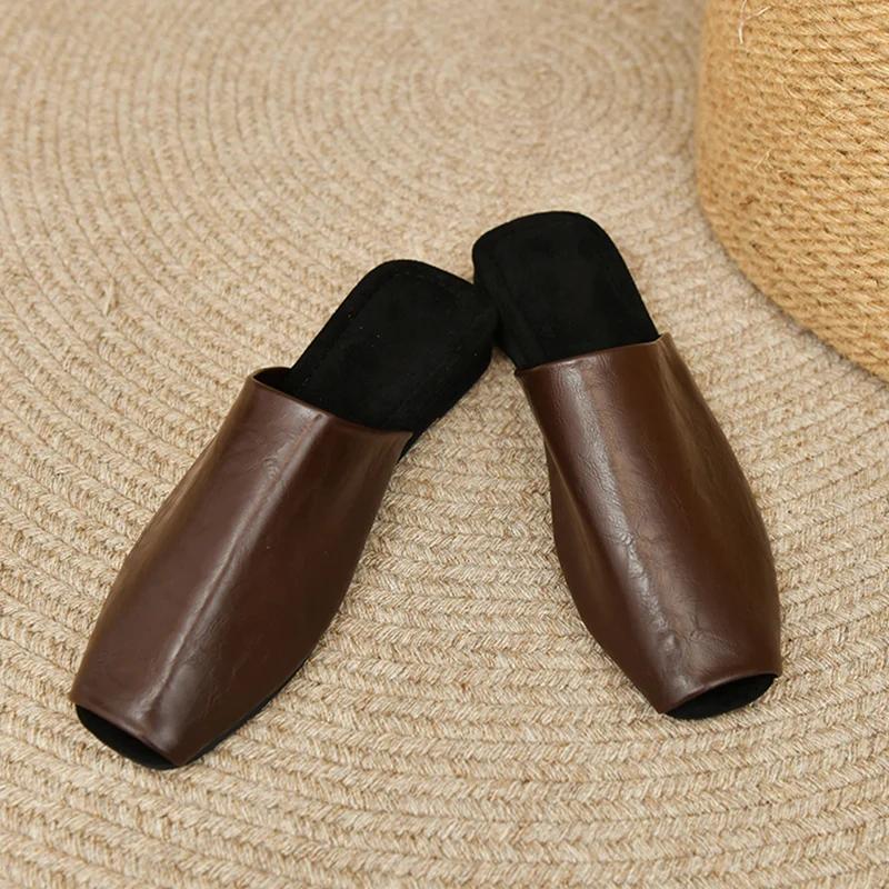 Fashion Flats Slippers Summer New Women's Mules Shoes 2025 Slingback Woman Sandals Trend Sport Sneaker Walking Shoes Comfort Flip Flops