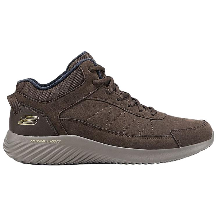 Skechers Bounder Men Brown Mid Top Casual Shoes Versatile Comfort Wear Resistant 8790341-CHOC