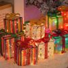 3Pcs LED Gift Box String Light Battery Waterproof Christmas Tree Christmas Decorative Lamp Home LED Box Gift Lights Fairy Light
