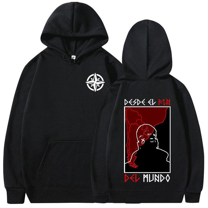 Duki Hip-hop Singer Rock Rap Classic Men Plus-size Sports Hoodie Street Harajuku Fashion Autumn Winter Long-sleeve Sweatshirt