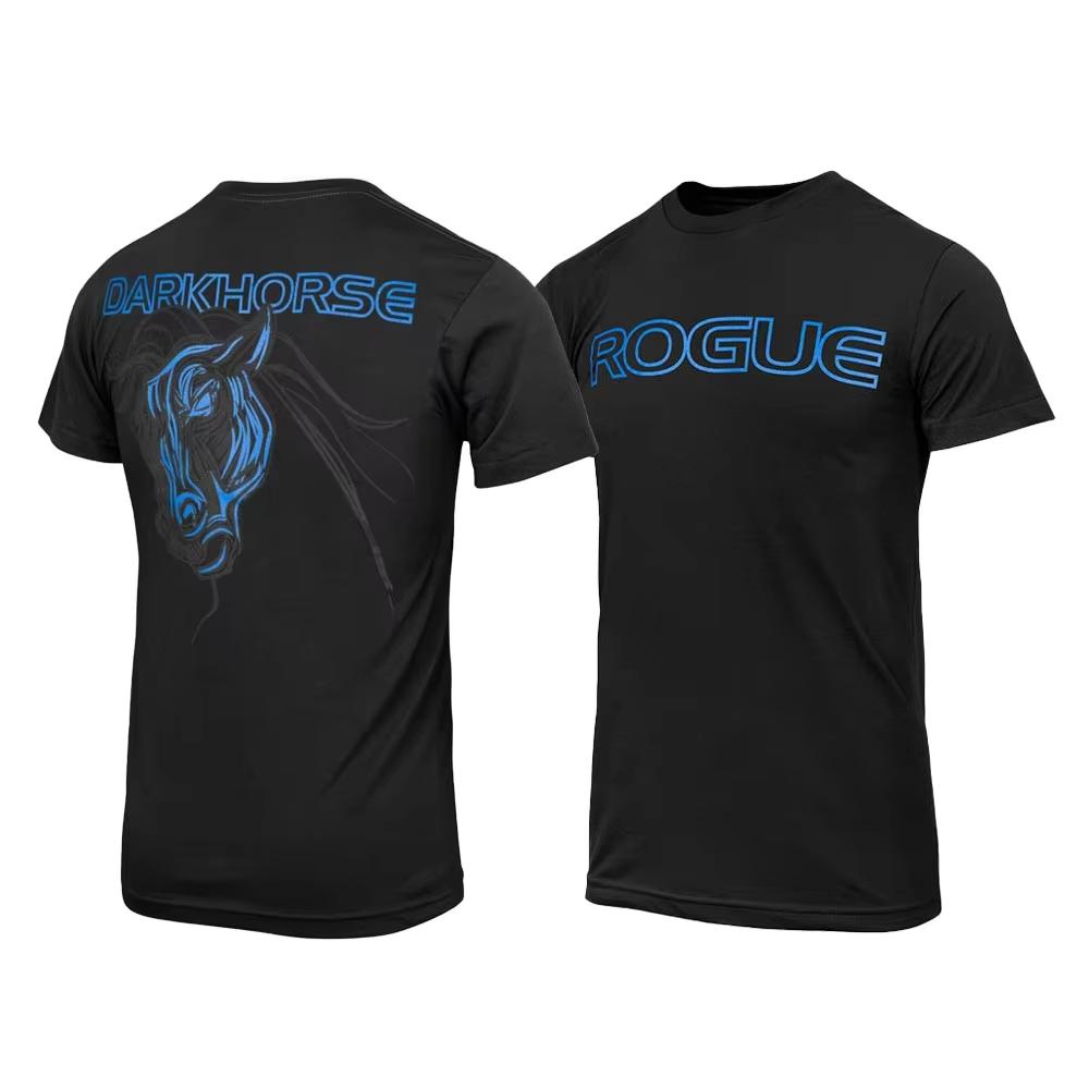 Rogue Unisex Kurzarm T-Shirt Amerikanische Street Sportbekleidung Lässige Mode 2026 Heißer Verkauf Bequemes Baumwoll-T-Shirt Herren Damen Oberteile