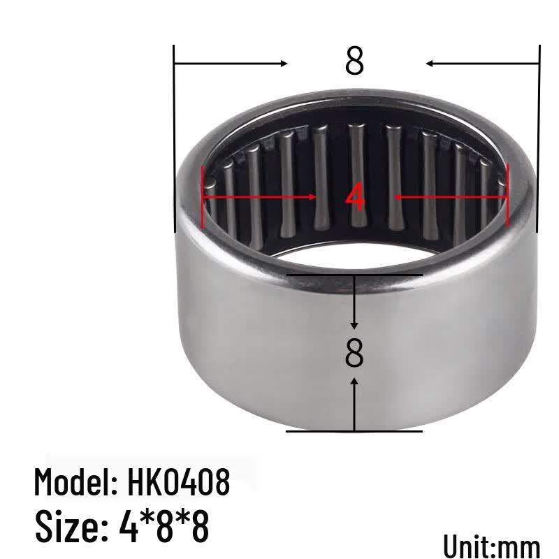 Miniature Full Complement Double Direction Needle Roller Bearing