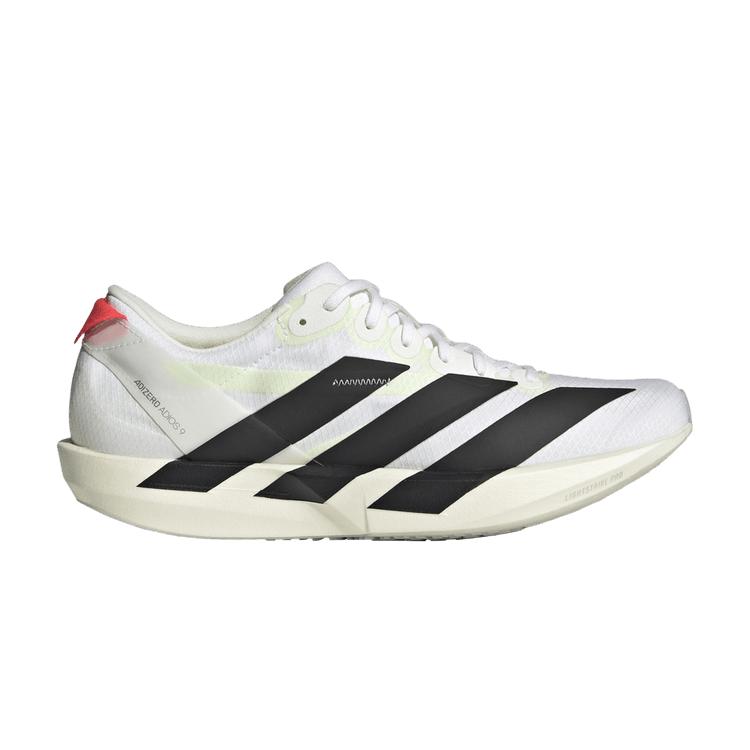 

adidas Adizero Adios 9 Облачно-белый Основной черный (Женский) Женские кроссовки серебристо-металлические IF9418 36