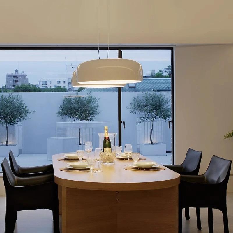 2025 High-end Modern Minimalist Aluminum Living Room Bedroom Chandelier Postmodern Dining Study Lamp Italian Designer Round Ceil